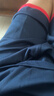 鴻星爾克（ERKE）泳褲男士雙層防尷尬及膝五分褲 大碼寬松沙灘褲泡溫泉速干游泳衣 曬單實拍圖