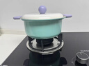 蘇泊爾（SUPOR）湯鍋18cm輕量云朵不粘火鍋雙耳蒸鍋蒸煮燉鍋磁爐通用ET18AQLP01 曬單實(shí)拍圖