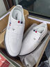 蜻蜓牌真皮白色男鞋男士皮鞋男款商務(wù)休閑韓版隱形內增高鞋百搭軟底鞋子 白色-內增高款 38 曬單實(shí)拍圖