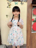 G.DUCKKIDS小黃鴨童裝女童連衣裙夏季2024兒童公主裙女孩甜美蝴蝶結(jié)夏裝裙子 黃色 110 建議4~5歲【100-110cm】 曬單實(shí)拍圖