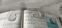 金值寶蓋頭書夾固定書本透明12°小學(xué)生書夾子兒童桌面閱讀架書架書本固定夾神器防書翻頁夾-白色/2個 曬單實拍圖