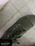 3537高幫解放鞋男耐磨軍訓鞋戶外工地勞保帆布膠鞋防滑勞動工作黃球鞋 軍綠色 42 曬單實拍圖