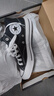 匡威（Converse）官方 莫爾登All Star帆布運動休閑板鞋黑色A00811C A00811C 42 曬單實拍圖