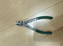 綠林（GREENER）家用水口鉗斜口鉗6寸剪鉗電工剪線鉗工業(yè)級(jí)偏口鉗斜嘴鉗斷線鉗子 曬單實(shí)拍圖