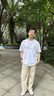 馬克華菲【冰絲傘兵褲】男士休閑褲男2025夏季薄款直筒褲寬松闊腿褲子男褲 曬單實拍圖