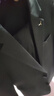 羅蒙（ROMON）新郎結(jié)婚西服套裝男士韓版修身禮服商務(wù)職業(yè)正裝西裝男英倫三件套 雙扣深灰（西裝+馬甲+西褲) L (115-125斤) 曬單實(shí)拍圖