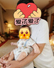 巴厘小豬連體衣嬰兒爬服薄款夏季短袖新生兒假兩件背帶哈衣6個月寶寶衣服 探索小宇宙 73cm 曬單實拍圖
