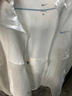 耐克NIKE男夏季梭織超薄防曬夾克外套 休閑運動 FB7541-100白色XL 曬單實拍圖