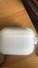創(chuàng  )思米適用airpods pro2保護套蘋(píng)果降噪藍牙耳機pro硅膠保護殼透明創(chuàng  )意防摔防刮 半透白 曬單實(shí)拍圖