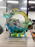 梟庭閣琉璃魚(yú)擺件家居飾品工藝品新婚禮物金玉滿(mǎn)堂新房禮品現代中式 小號含底座 曬單實(shí)拍圖