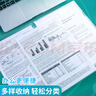 晨光（M&G）文具A4透明L型文件夾單片兩頁(yè)式文件袋   文件夾 單片夾 資料保護(hù)袋防塵防水 100片/包ADM92968 曬單實(shí)拍圖