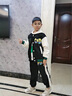 G.DUCKKIDS童裝男童秋裝套裝兒童衣服男大童春秋季連帽棒球服外套運(yùn)動(dòng)裝男孩 黑色 170 尺碼15~16歲【160-170cm】 曬單實(shí)拍圖