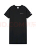 Champion冠軍短袖連衣裙25春季新款純棉中長(zhǎng)款t恤裙女休閑寬松 黑色 M 曬單實(shí)拍圖