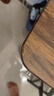 全品屋餐桌椅組合家用飯桌子小戶型簡(jiǎn)約公寓快餐出租商用長(zhǎng)方形電腦桌 胡桃木色 120cm 【寬60CM】單桌子 曬單實(shí)拍圖