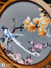 聚沁源屏風(fēng)雙面繡畫(huà)芯 前程似錦蝴蝶A 曬單實(shí)拍圖