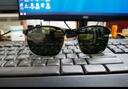 雷朋（Ray.Ban）雷朋太陽(yáng)鏡時(shí)尚金屬方形駕駛開(kāi)車(chē)墨鏡0RB3686 186/K857啞光黑框灰色偏光鏡片 曬單實(shí)拍圖