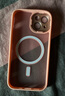 KEKLLE【膚感磁吸】適用iPhone15手機殼 蘋(píng)果15保護套磁吸無(wú)線(xiàn)充電磨砂防摔鏡頭全包軟邊保護套 櫻花粉 曬單實(shí)拍圖