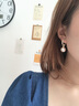 LAST KISS輕奢大珍珠耳環(huán)長(zhǎng)款女氣質(zhì)名媛耳扣高級(jí)感時(shí)尚銀針耳墜母親節(jié)禮物 大珍珠耳環(huán) 曬單實(shí)拍圖