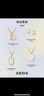 Arsis印記浮雕12星座圓牌項(xiàng)鏈原創(chuàng)設(shè)計(jì)時(shí)尚簡(jiǎn)約百搭新年送女友生日禮物 曬單實(shí)拍圖