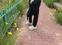 天美意浪姐同款瘋狂動物城聯(lián)名糖豆洞洞鞋厚底增高女涼拖鞋 米杏色-爪爪糖豆（蔣夢婕同款） 38 曬單實拍圖