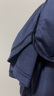 重磅珠地棉背心男夏季無(wú)袖寬肩坎肩體恤衫純色T恤休閑男白色 藏青色-Y46 4XL 曬單實(shí)拍圖
