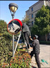 鳴固 室外廣角鏡道路交通安全彎道轉(zhuǎn)角凸面反光鏡停車場(chǎng)球面鏡 CY4521 曬單實(shí)拍圖