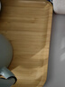 格娜斯竹木質(zhì)茶盤茶托家用水杯托盤長方形一人食早餐盤果盤下午茶點(diǎn)心盤 曬單實(shí)拍圖