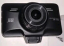 凌度3.0英寸免走線(xiàn)行車(chē)記錄儀V320 高清前后雙錄啞光金屬機身微光夜視 套餐一：?jiǎn)午R頭+32G卡 曬單實(shí)拍圖