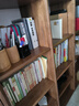 溪木工坊實(shí)木書架落地定制滿墻書柜新中式老榆木博古架陳列架客廳書房家具 三列無抽屜133.5cm 曬單實(shí)拍圖