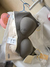 雅黛儷（ALDOLA）無痕內(nèi)衣女小胸聚攏薄款文胸拼接撞色無鋼圈美背女胸罩健康乳膠杯 膚色 L (適合100-115斤) 曬單實拍圖