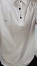 Emporio Armani阿瑪尼男士純棉短袖t恤夏季冰絲涼感高端休閑翻領(lǐng)polo衫 Q8811 白色 L 170 建議115-135斤 曬單實(shí)拍圖