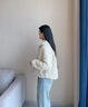 波司登25年輕薄羽絨服女短款90絨連帽菱格保暖外套B250135316 曬單實拍圖