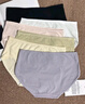 都市麗人6條女士內(nèi)褲女純棉100%全棉10A抑菌中腰無痕透氣不夾臀女生三角褲 曬單實拍圖