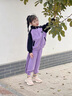 G.DUCKKIDS女童套裝秋裝2024新款寶寶洋氣時(shí)髦早秋衣服運(yùn)動(dòng)春秋季庫(kù)洛兒童米 紫色款 90cm 曬單實(shí)拍圖