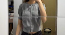 UR2025春季新款女裝蝴蝶結(jié)肌理感系帶短袖針織衫UYY950033 冷灰 S 曬單實拍圖