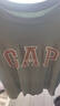 Gap男女裝2025春季新款純棉字母印花logo短袖T恤上衣美版797924 綠色 M 美碼 L亞洲碼180/96A 曬單實拍圖