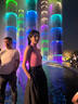 MO&Co.【C+系列】長(zhǎng)褲2025春新品高腰A字裙褲及地闊腿休閑褲MBE1PATT07 深花灰色 XS /155 曬單實(shí)拍圖
