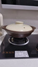 全品屋煲仔飯專用砂鍋干燒不裂沙鍋耐高溫淺鍋寬口干燒鍋3.5L 曬單實拍圖