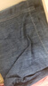 Lee涼涼褲春夏903寬松直筒五袋款中藍色輕薄男牛仔短褲潮流A06374 中藍色 31 曬單實拍圖