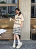 安哲衛（AZEVIL）輪胎鞋女2025夏季新款時(shí)尚網(wǎng)紅榴蓮鞋坦克增高休閑鞋厚底老爹鞋男 米色 /四季款 38 曬單實(shí)拍圖