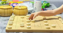 得力（deli）五子棋圍棋象棋楠竹套裝仿玉棋子楠竹雙面棋盤棋罐高檔親朋送禮盒 曬單實拍圖