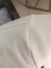 TOME BORNEK湯米短袖T恤男棉翻領(lǐng)polo衣衫純色休閑潮流上衣 上青 165/8 白色 L 170 建議120-140斤 曬單實(shí)拍圖