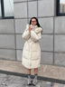 DRPR品牌女裝簡約加厚保暖羽絨服2025冬季新款狐貍毛領(lǐng)設(shè)計感抗寒外套 木青灰米 量體定制 155/80A 曬單實拍圖