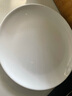 廚萬雅商用密胺盤子酒店餐具自助餐圓盤菜盤炒菜炒飯炒面盤子10英寸 曬單實(shí)拍圖