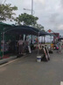 洲璧戶外加厚款戶外停車遮陽棚特厚油布帳篷流動酒席帳篷雨棚擺攤帳篷 墨綠色 3米寬X4米長（4粗腳） 曬單實拍圖