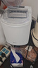 美的（Midea）制冰機 家用子彈冰迷你方塊冰迷你宿舍造冰機 全自動清洗商用冰塊機UV殺菌辦公室冷飲 【自清洗】人氣爆款-冰塊可調(diào)丨約6分鐘出冰 曬單實拍圖
