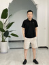 貴之步男士休閑皮鞋時(shí)尚鏤空休閑鞋透氣百搭鞋子男 G507 黑色  41  曬單實(shí)拍圖