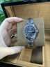 瑞士正品浪Longines手表男女士琴機(jī)械表時(shí)尚防水鎢鋼男女情侶對(duì)表 本色黑面鋼帶女款-送表帶 曬單實(shí)拍圖