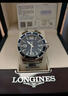 浪琴（LONGINES）康卡斯?jié)撍盗惺搸斜鞮3.740.4.96.6  41mm送禮 曬單實(shí)拍圖