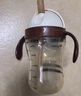 世喜兒童吸管杯1-3歲大寶寶學(xué)飲水杯嬰兒PPSU刻度牛奶杯外出重力球 曬單實拍圖
